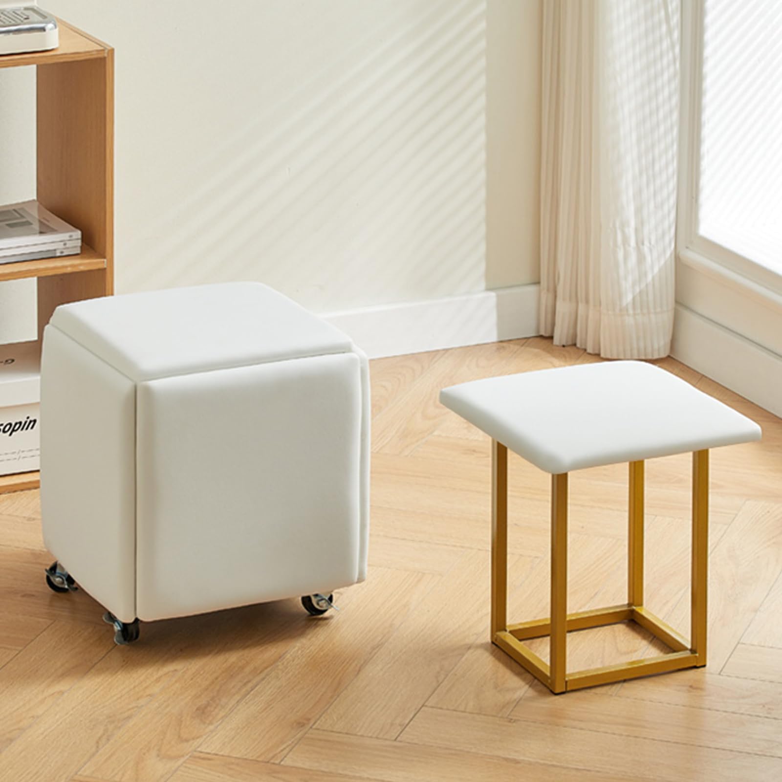 book stool（1脚1STOOL）Shipping wit Amazon.com: VASAGLE EKHO Collection - Storage Ottoman